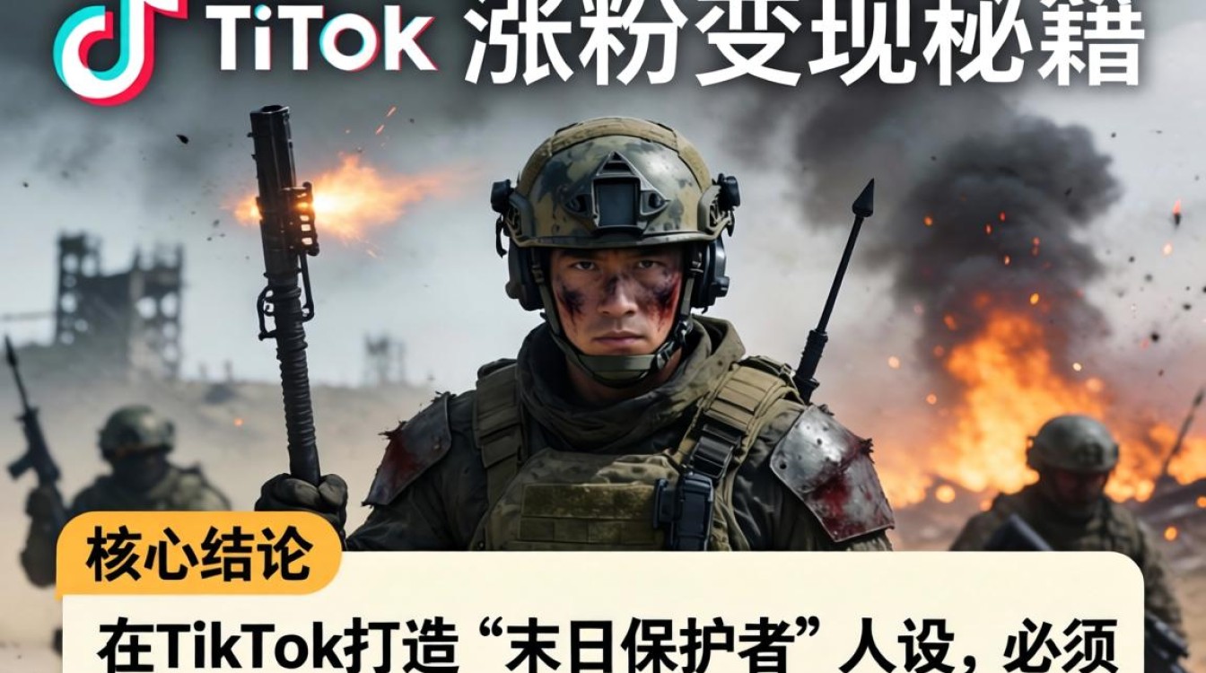 末日保护者tiktok账号怎么运营涨粉变现?末日保护者tiktok账号运营涨粉变现秘籍 末日保护者tiktok账号怎么运营涨粉变现