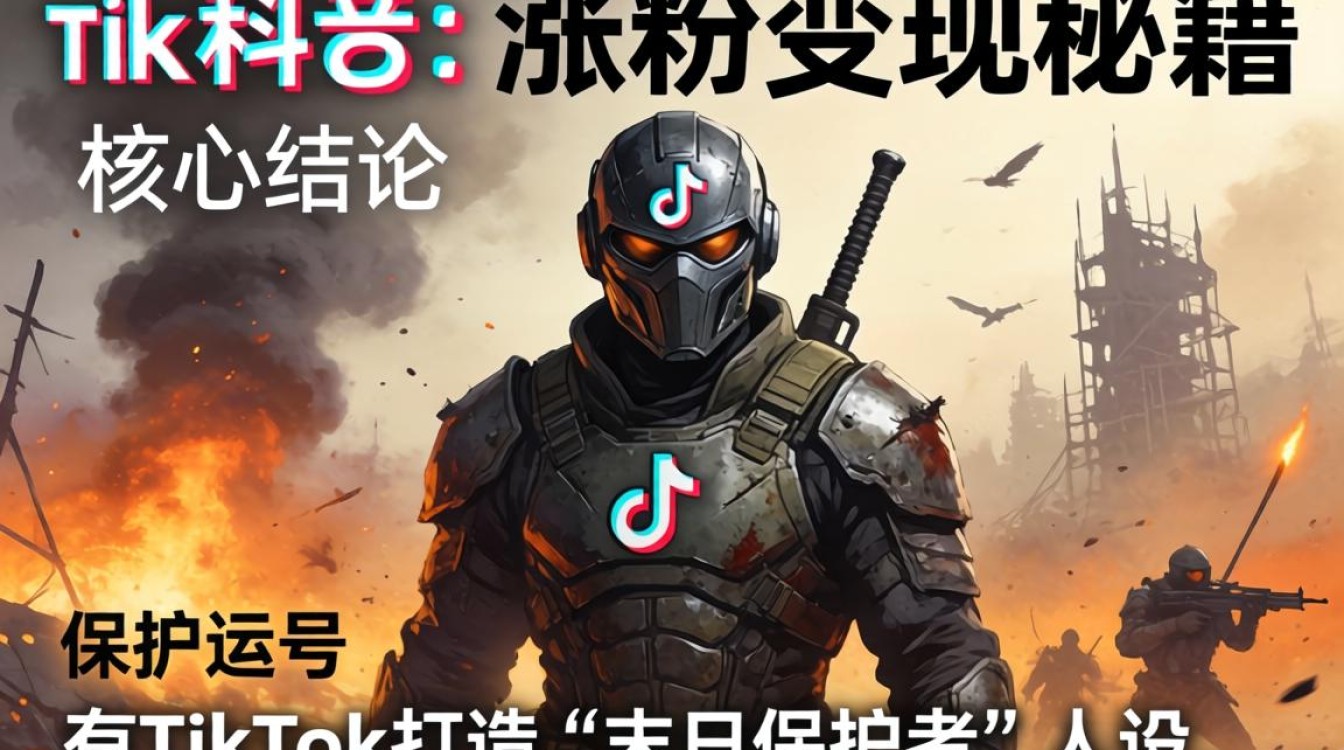 末日保护者tiktok账号怎么运营涨粉变现?末日保护者tiktok账号运营涨粉变现秘籍 末日保护者tiktok账号怎么运营涨粉变现