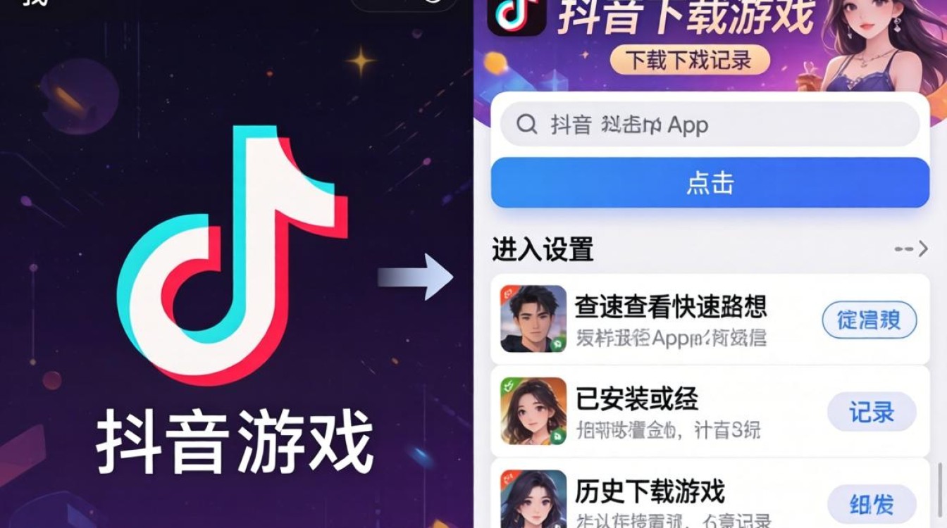 抖音下载游戏怎么看记录?抖音游戏下载记录查询方法,从入门到精通完整攻略 抖音游戏下载记录查询方法