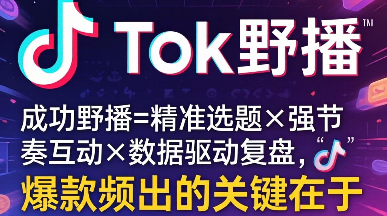 TikTok野播怎么播?内容创作技巧+爆款频出方法 TikTok野播怎么播