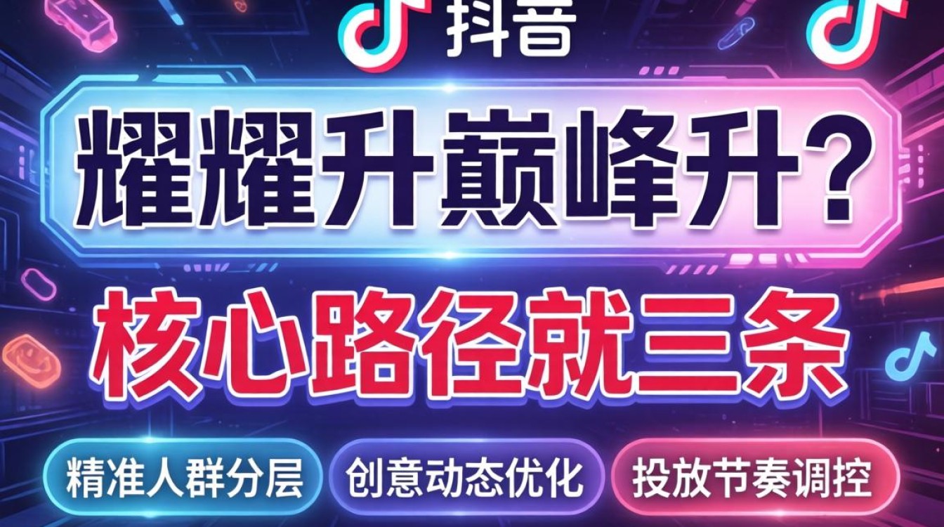 抖音金耀升巅峰怎么升?金耀升巅峰投放广告如何降低获客成本 金耀升巅峰投放广告如何降低获客成本