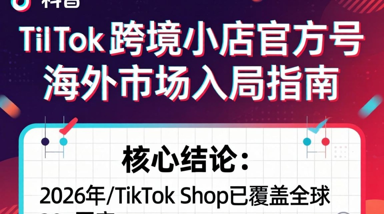 TikTok跨境小店怎么开?海外入局指南,TikTok Shop全球开店流程与运营策略 TikTok Shop全球开店流程与运营策略