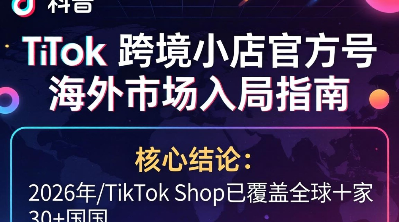 TikTok跨境小店怎么开?海外入局指南,TikTok Shop全球开店流程与运营策略 TikTok Shop全球开店流程与运营策略