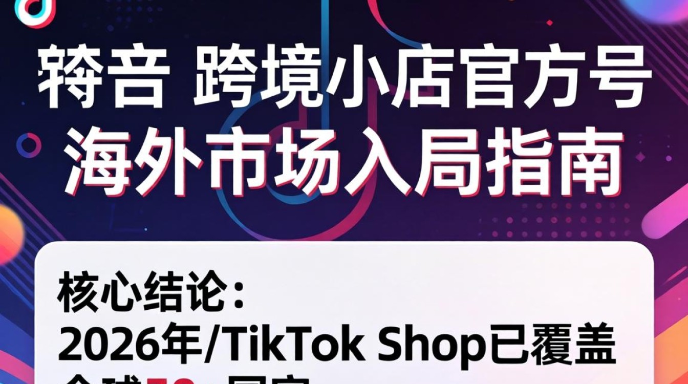 TikTok跨境小店怎么开?海外入局指南,TikTok Shop全球开店流程与运营策略 TikTok Shop全球开店流程与运营策略