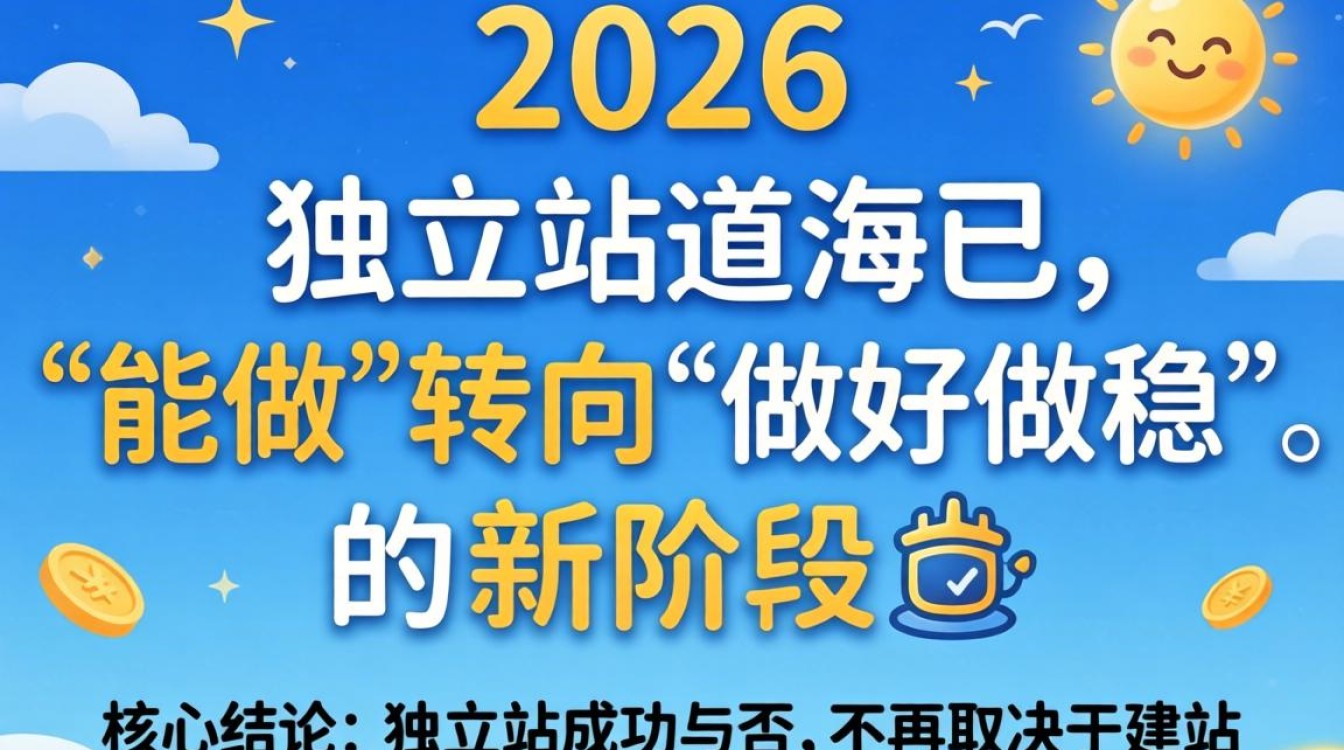 独立站怎么上?2026年独立站建站流程与行业趋势深度解析 2026年独立站建站流程与行业趋势深度解析