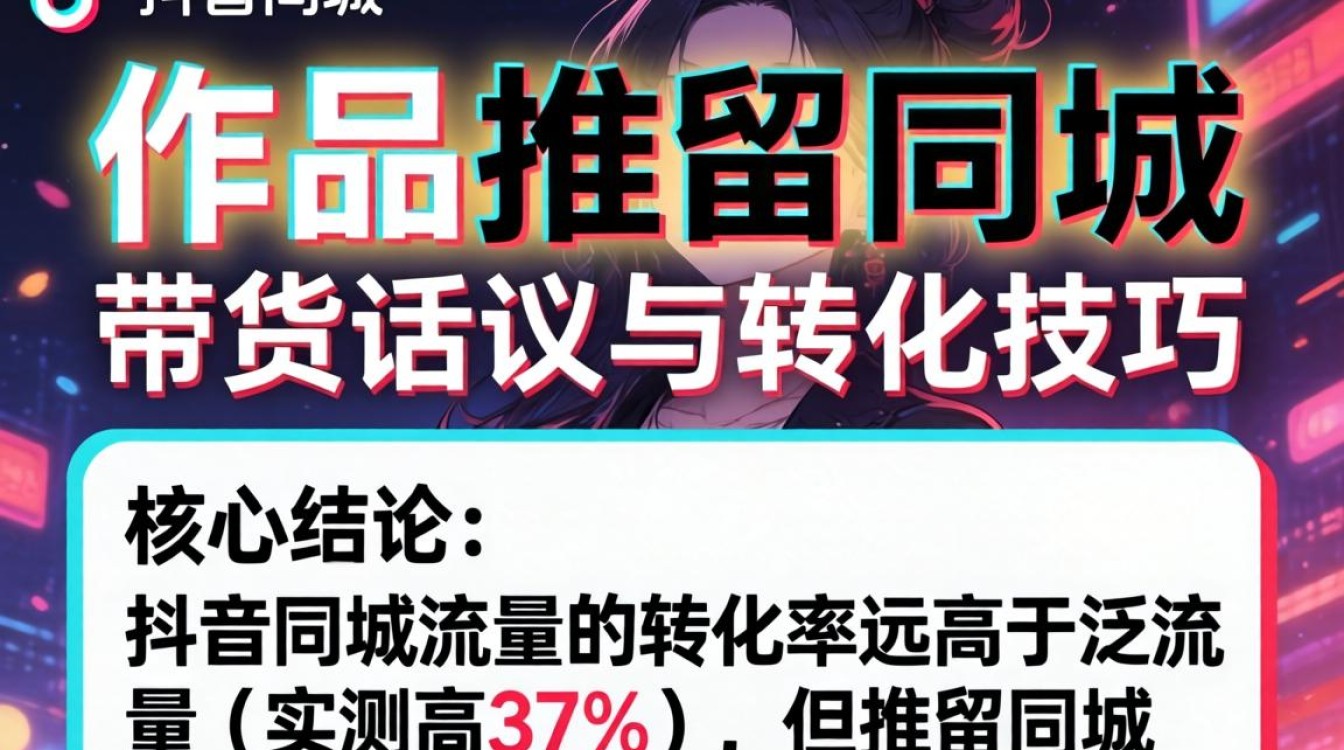 抖音同城带货话术与转化技巧