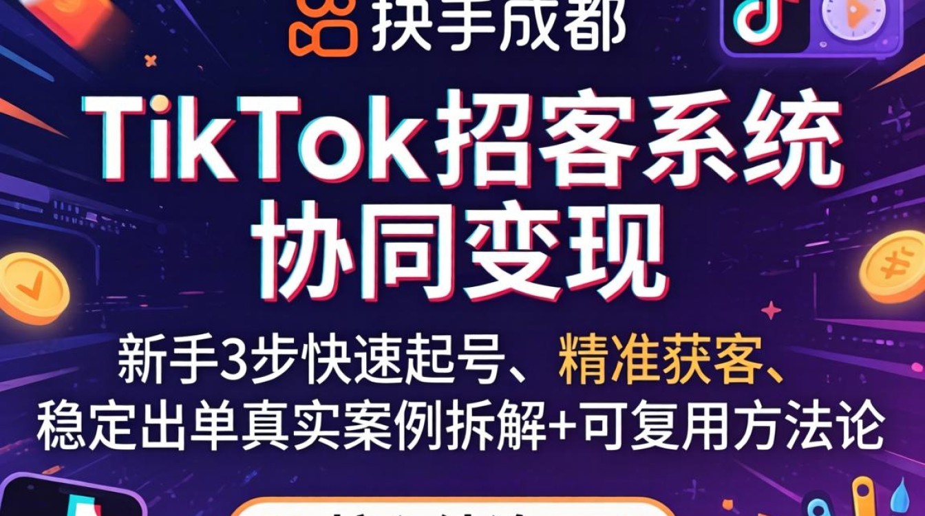 快手怎么靠成都TikTok拓客系统变现?新手必看TikTok快手双平台引流变现方法 新手必看TikTok快手双平台引流变现方法