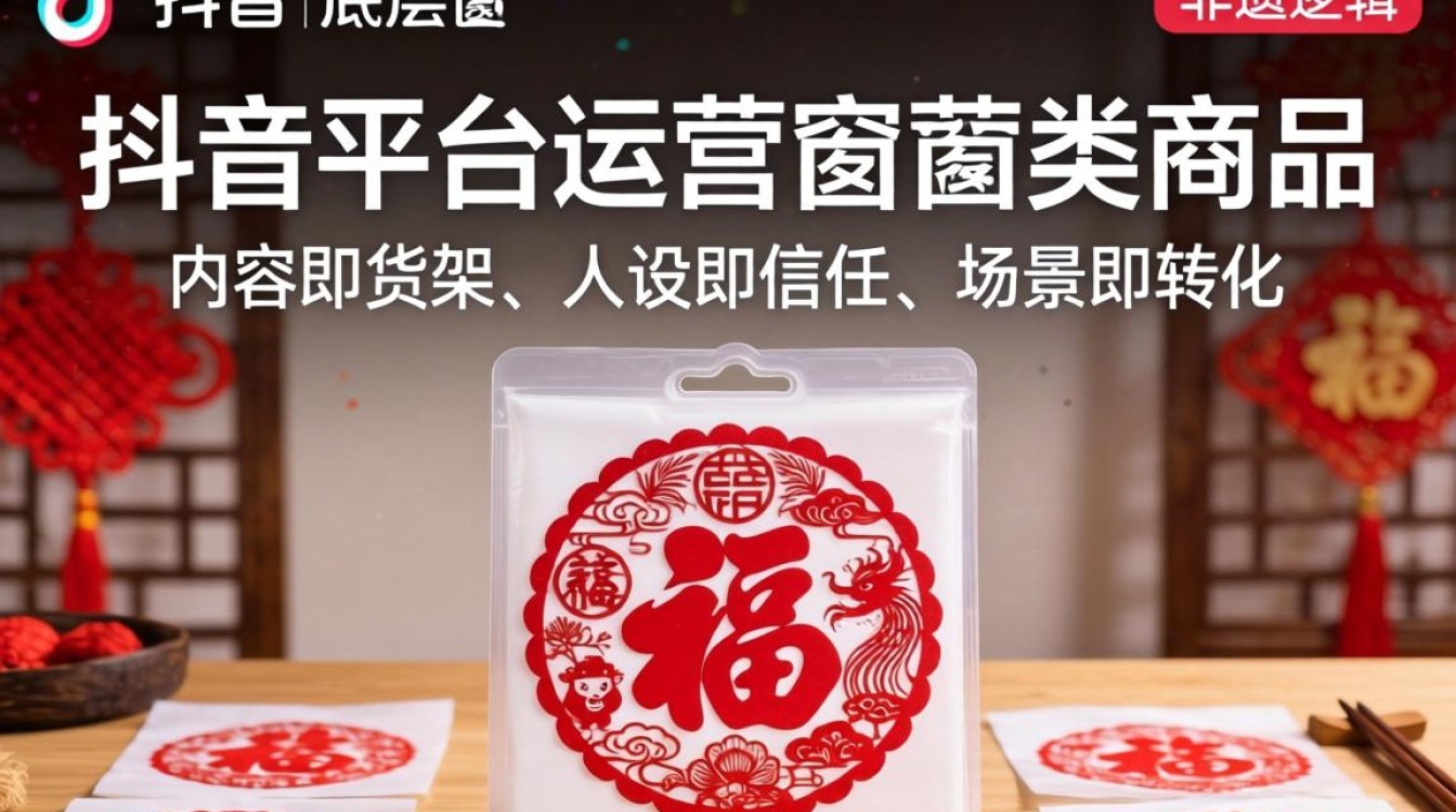 如何在抖音剪出虎年窗花并提升店铺销量