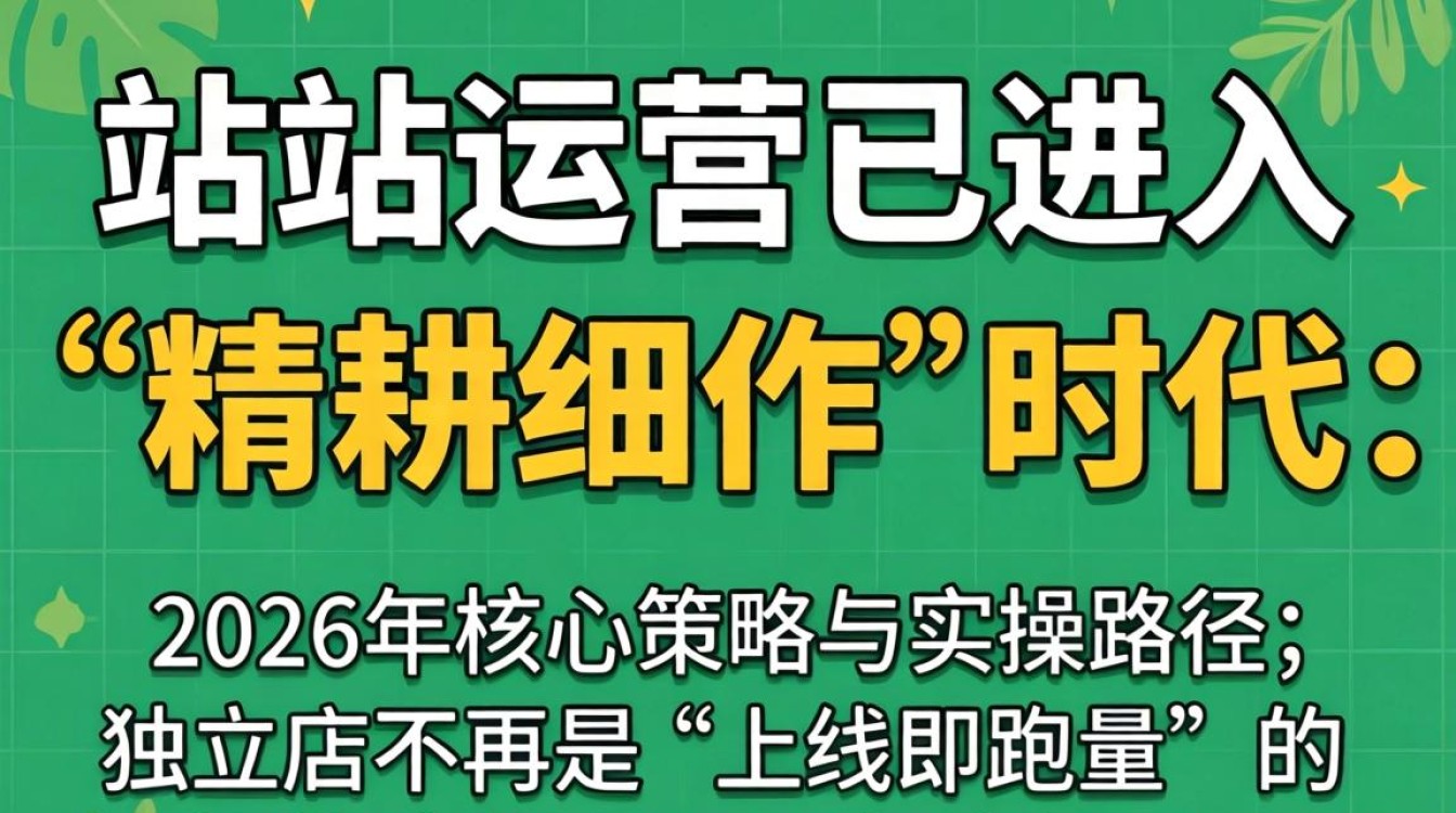 独立站怎么修改?2026年独立站优化与市场趋势分析 2026年独立站优化与市场趋势分析