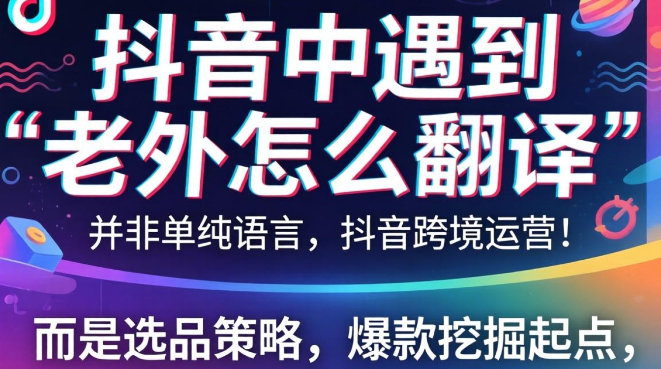 抖音里遇到老外怎么翻译?老外在抖音选品策略与爆款挖掘技巧 老外在抖音选品策略与爆款挖掘技巧