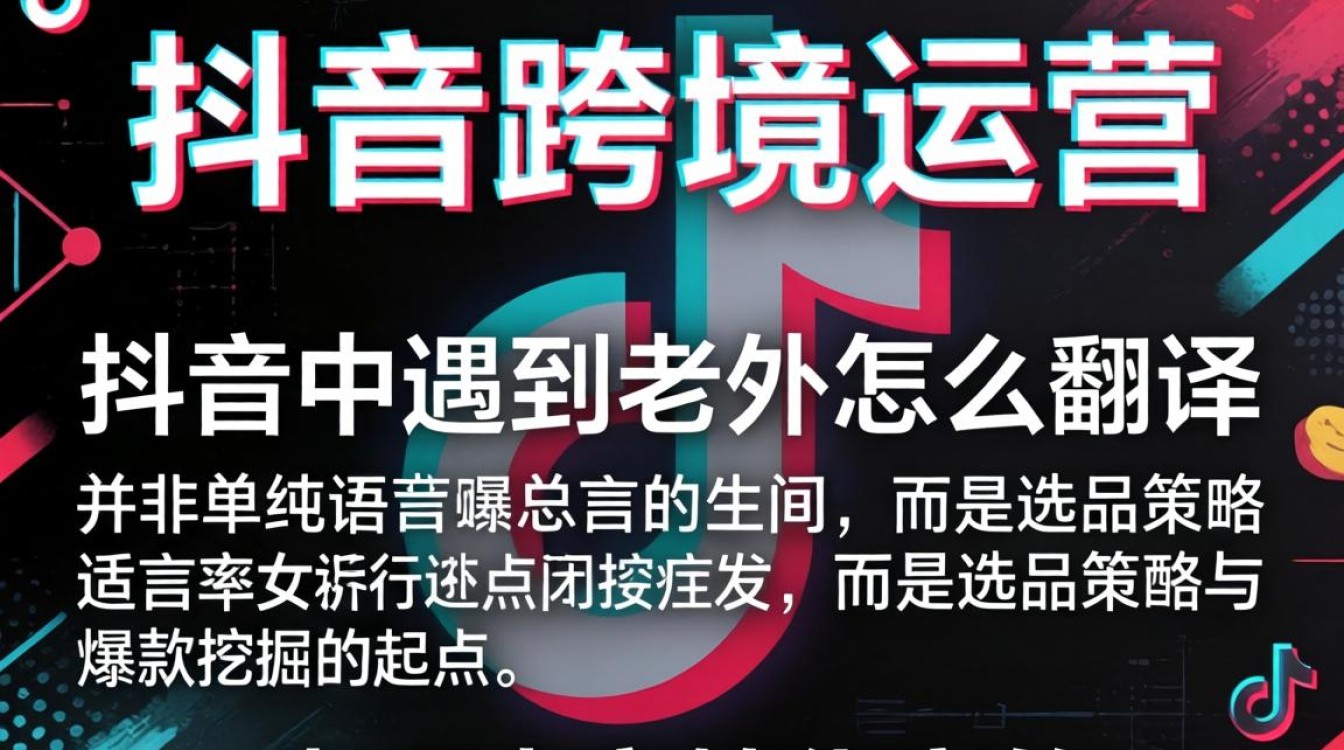 抖音里遇到老外怎么翻译?老外在抖音选品策略与爆款挖掘技巧 老外在抖音选品策略与爆款挖掘技巧
