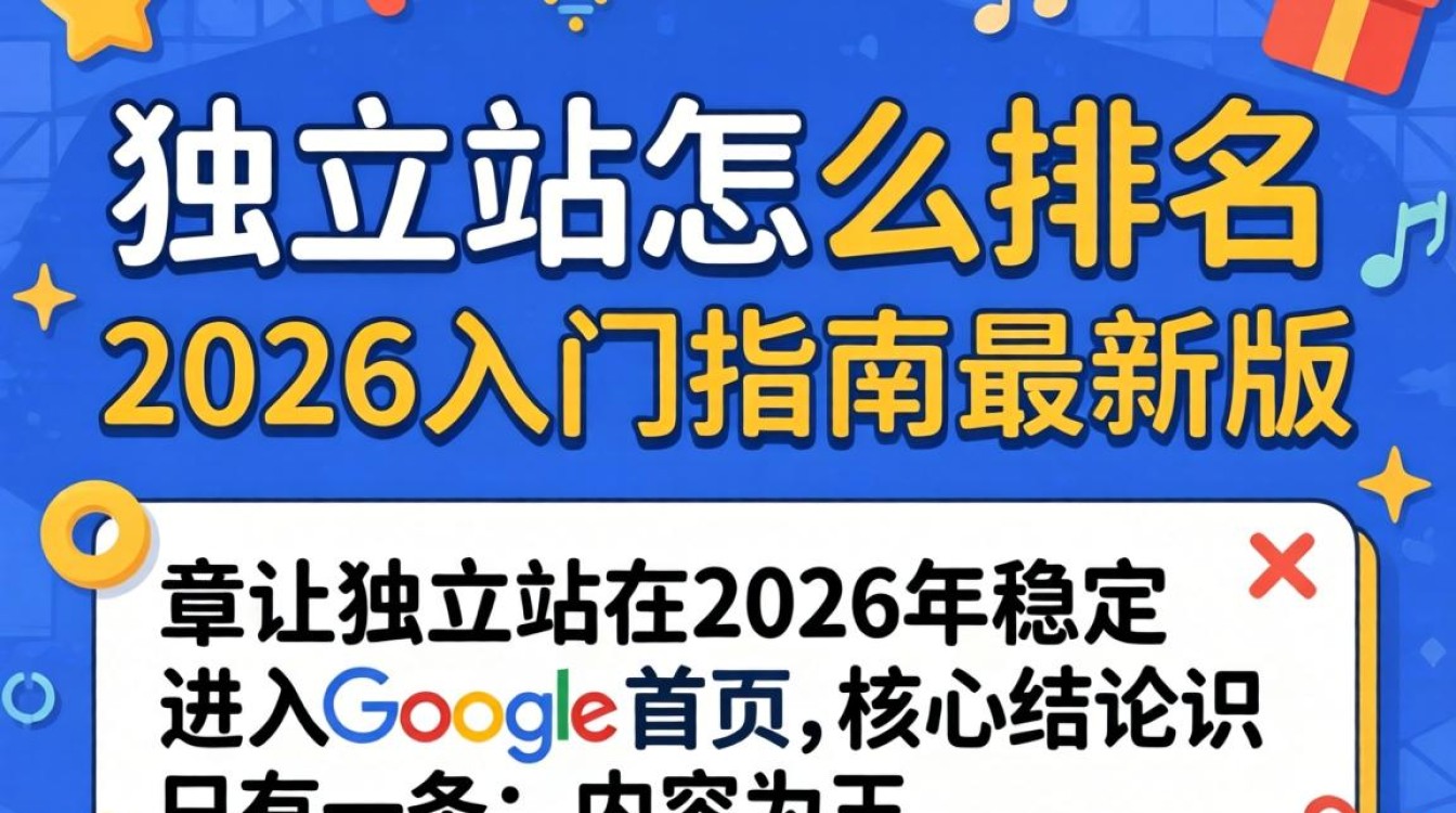 独立站怎么排名?2026最新独立站SEO排名提升方法 2026最新独立站SEO排名提升方法