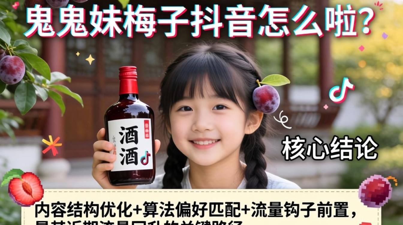 酒鬼妹梅子抖音流量下滑原因及算法优化策略