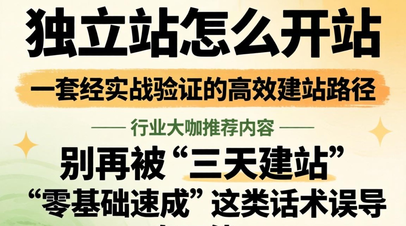 独立站怎么开站?行业大咖推荐内容有哪些? 行业大咖推荐内容有哪些