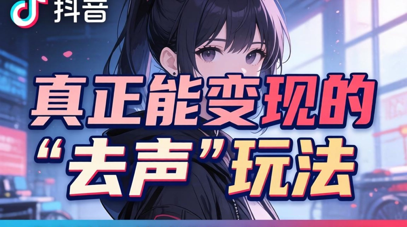 怎么才能去掉抖音声音?抖音去声音方法与赚钱实战案例 抖音去声音方法与赚钱实战案例