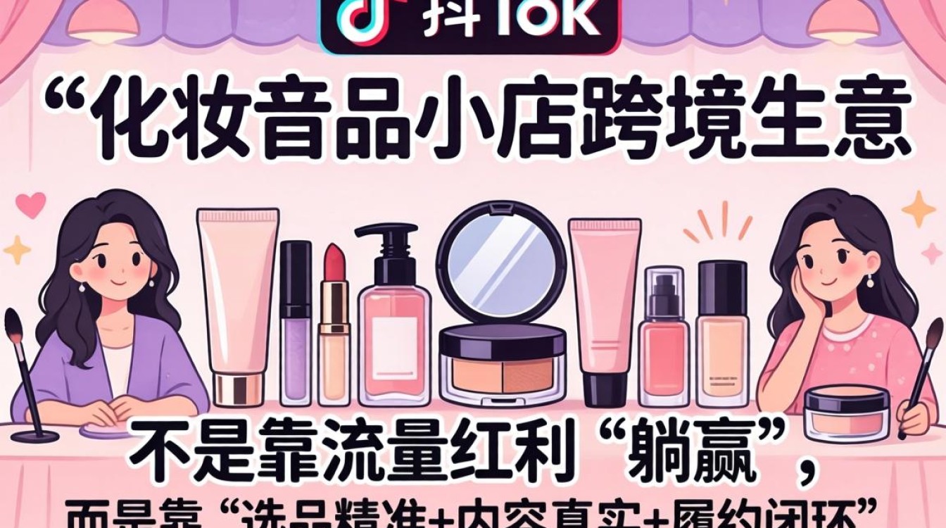 TikTok开化妆品小店怎么做?跨境电商化妆品小店运营实战攻略 TikTok开化妆品小店怎么做