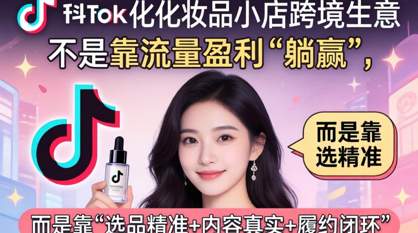TikTok开化妆品小店怎么做?跨境电商化妆品小店运营实战攻略 TikTok开化妆品小店怎么做