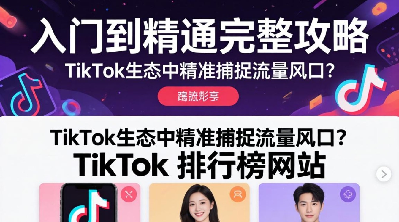 TikTok排行榜网站从入门到精通完整攻略