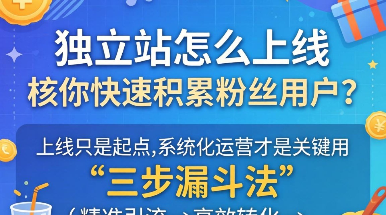 独立站快速上线并积累粉丝用户的方法