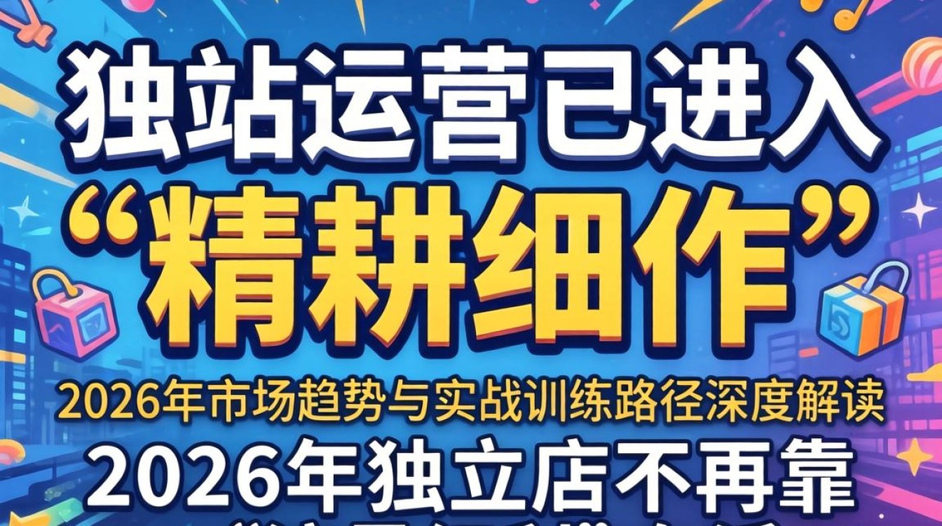 2026年独立站运营市场分析及专业解读