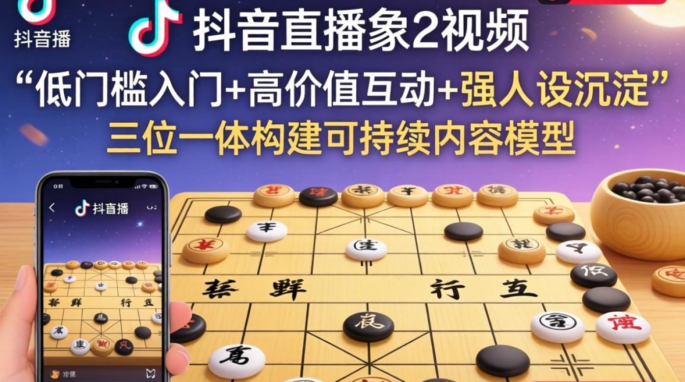 可复制的象棋直播成功经验分享