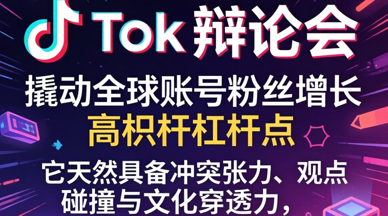 TikTok辩论会内容怎么写