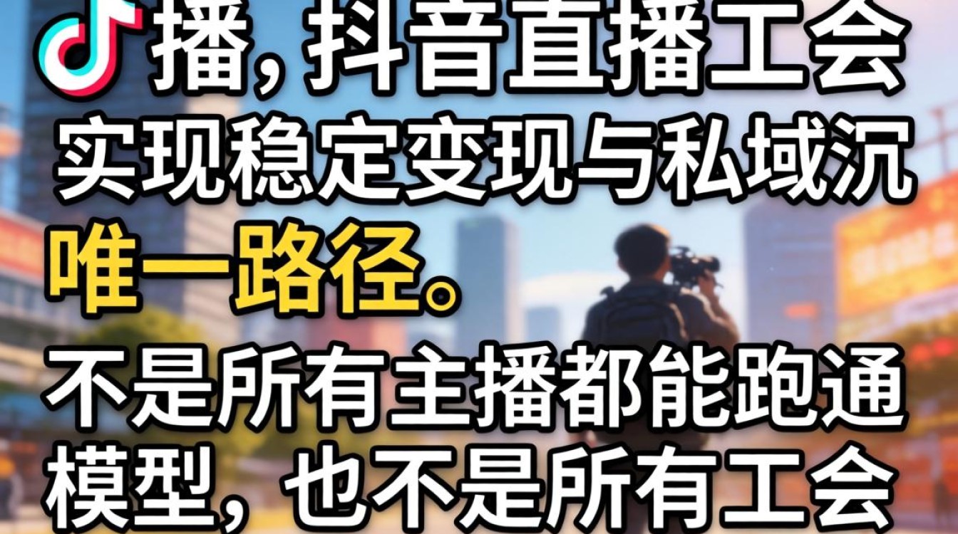 抖音直播工会怎么选主播?抖音直播工会选主播技巧与稳定变现私域运营方法 抖音直播工会选主播技巧与稳定变现私域运营方法