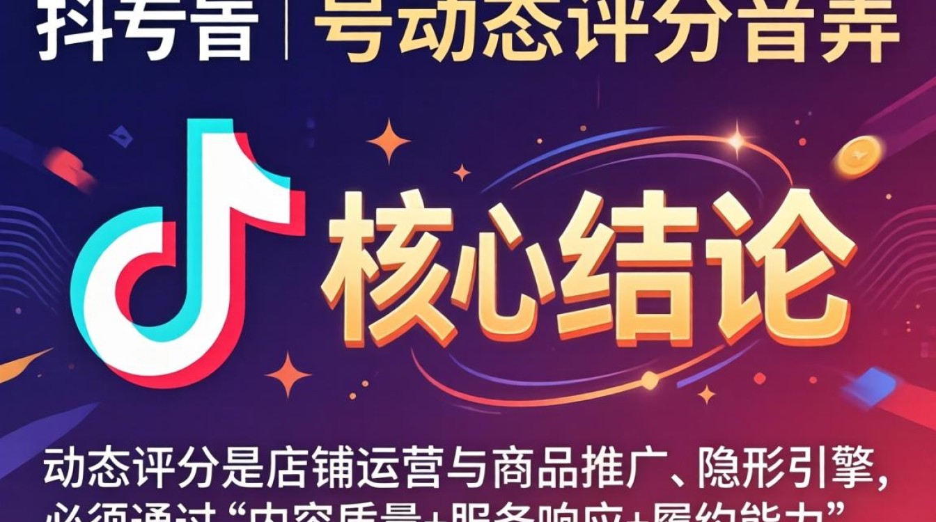 抖音号动态评分怎么提升?店铺运营与商品推广技巧 抖音号动态评分怎么提升