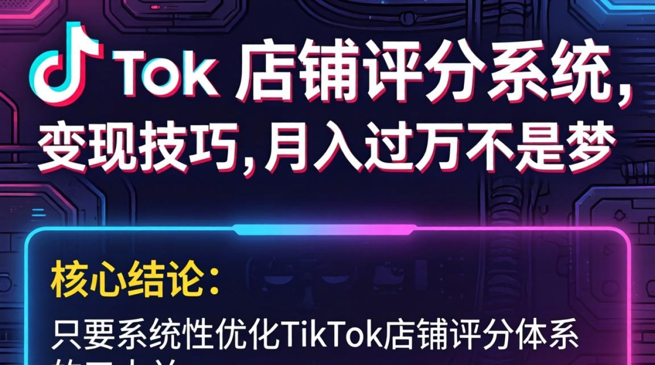 TikTok 店铺评分怎么提升?TikTok 店铺评分系统变现技巧,月入过万不是梦 TikTok 店铺评分系统变现技巧