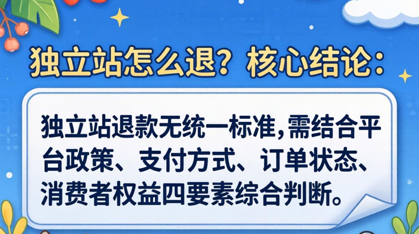 独立站怎么退?独立站退款流程及注意事项 独立站退款流程及注意事项