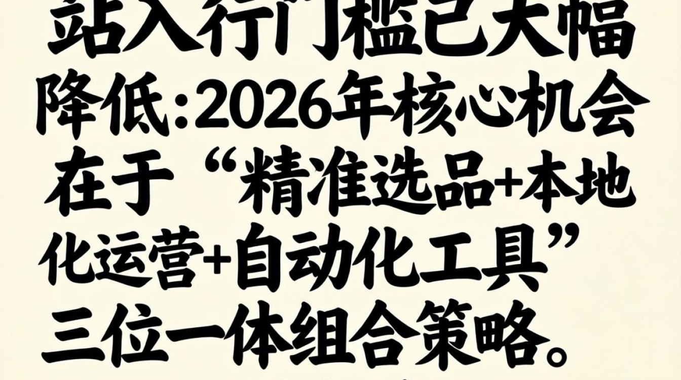 独立站怎么入行?2026年独立站入行趋势与实操指南 2026年独立站入行趋势与实操指南