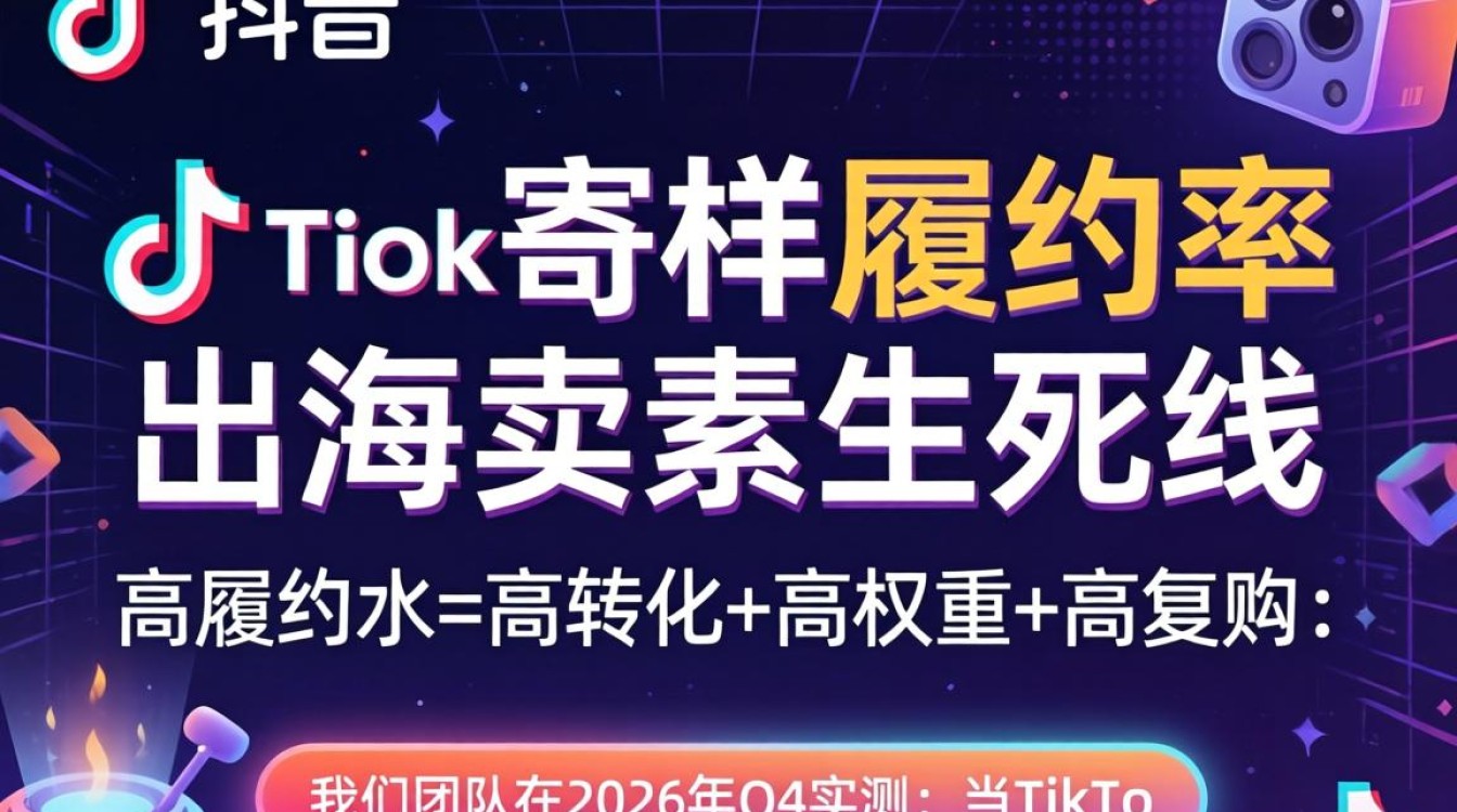 TikTok寄样履约率低怎么办?TikTok出海变现全流程详解 TikTok寄样履约率低怎么办