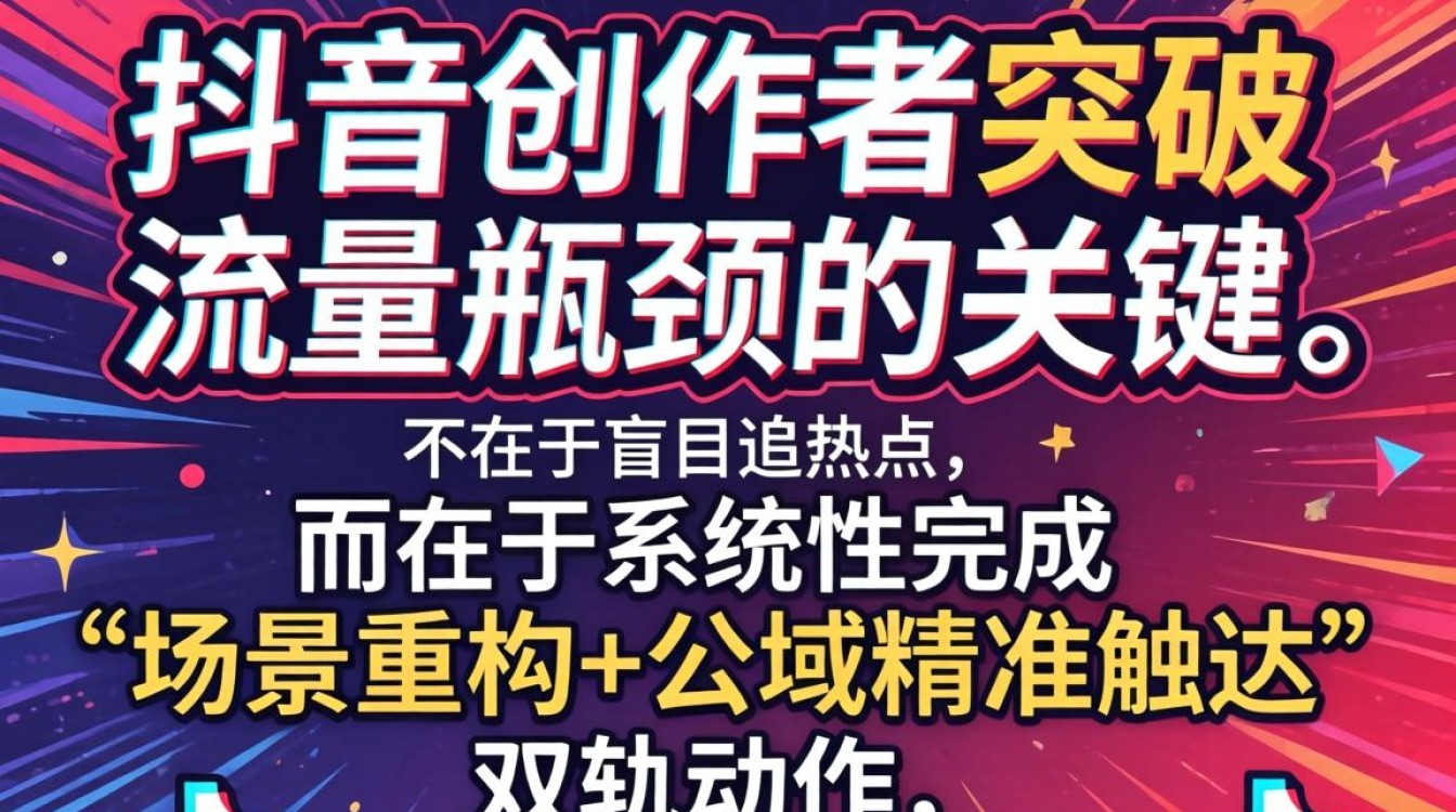 抖音背景换场景怎么弄?突破流量瓶颈公域获取高转化流量 突破流量瓶颈公域获取高转化流量