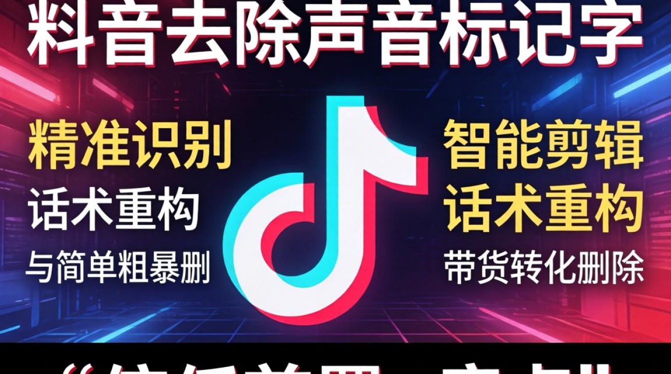 抖音怎么去除声音标记字?带货话术与转化技巧,抖音去水印话术怎么写能提高转化率 抖音去水印话术怎么写能提高转化率