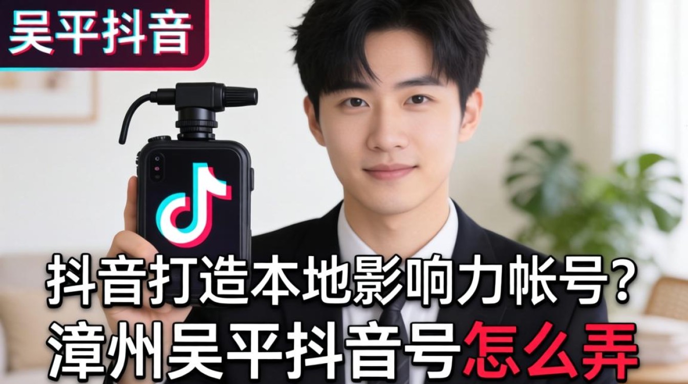 漳州吴平抖音号怎么弄?漳州吴平抖音账号创建与运营全流程指南 漳州吴平抖音账号创建与运营全流程指南