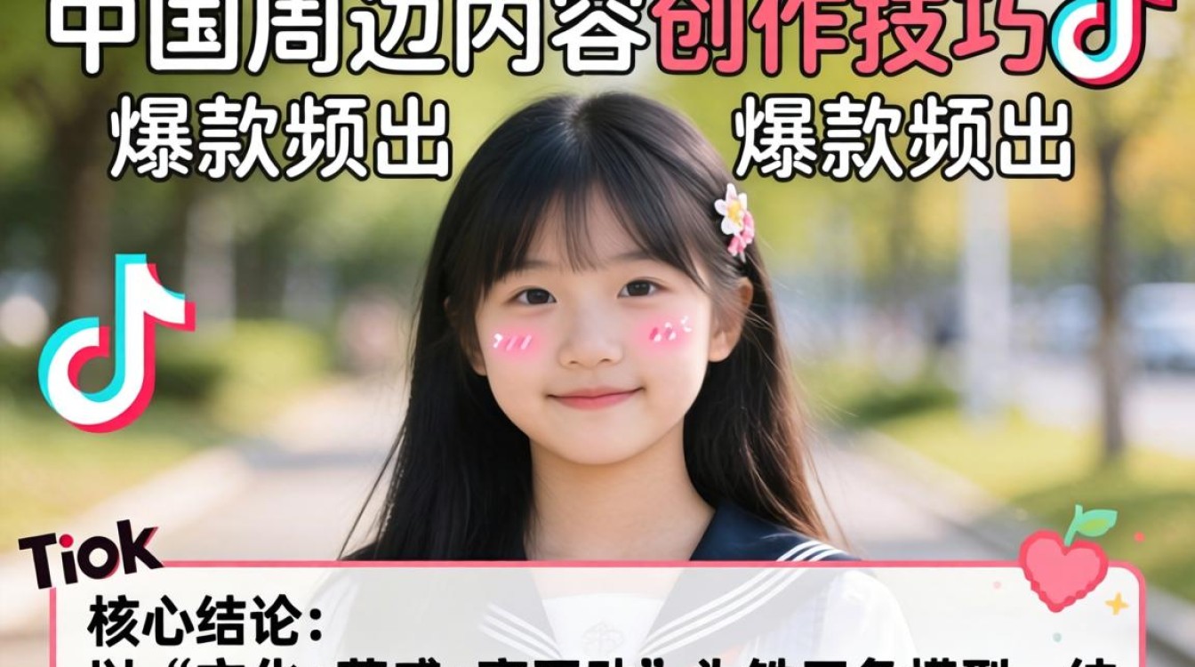 TikTok如何打造可爱的中国周边爆款内容