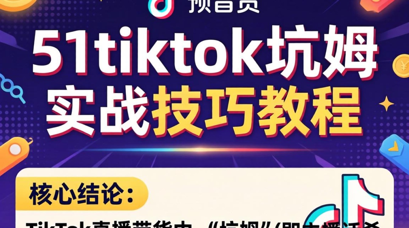 直播带货51tiktok坑姆怎么玩