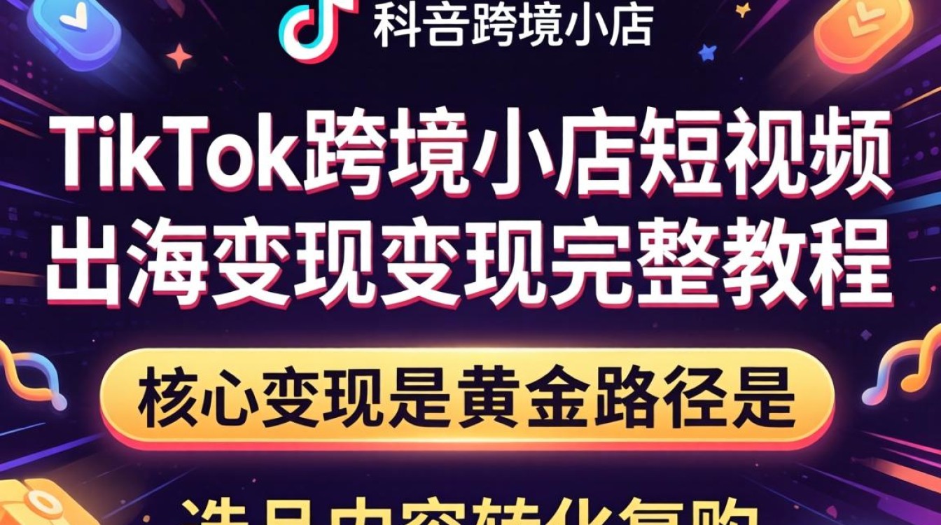 TikTok跨境小店怎么做短视频出海变现