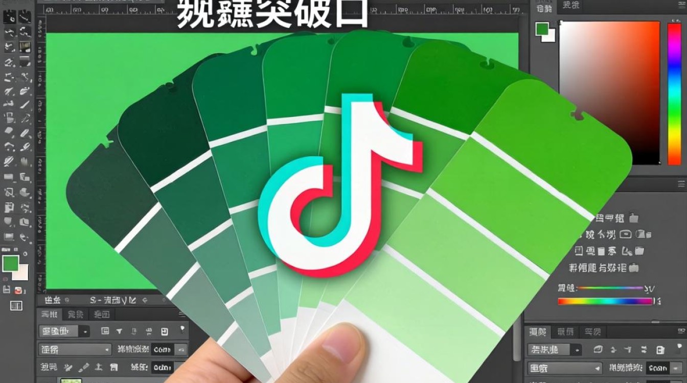 视频剪辑如何用色板tiktok下载绿色素材打造爆款内容