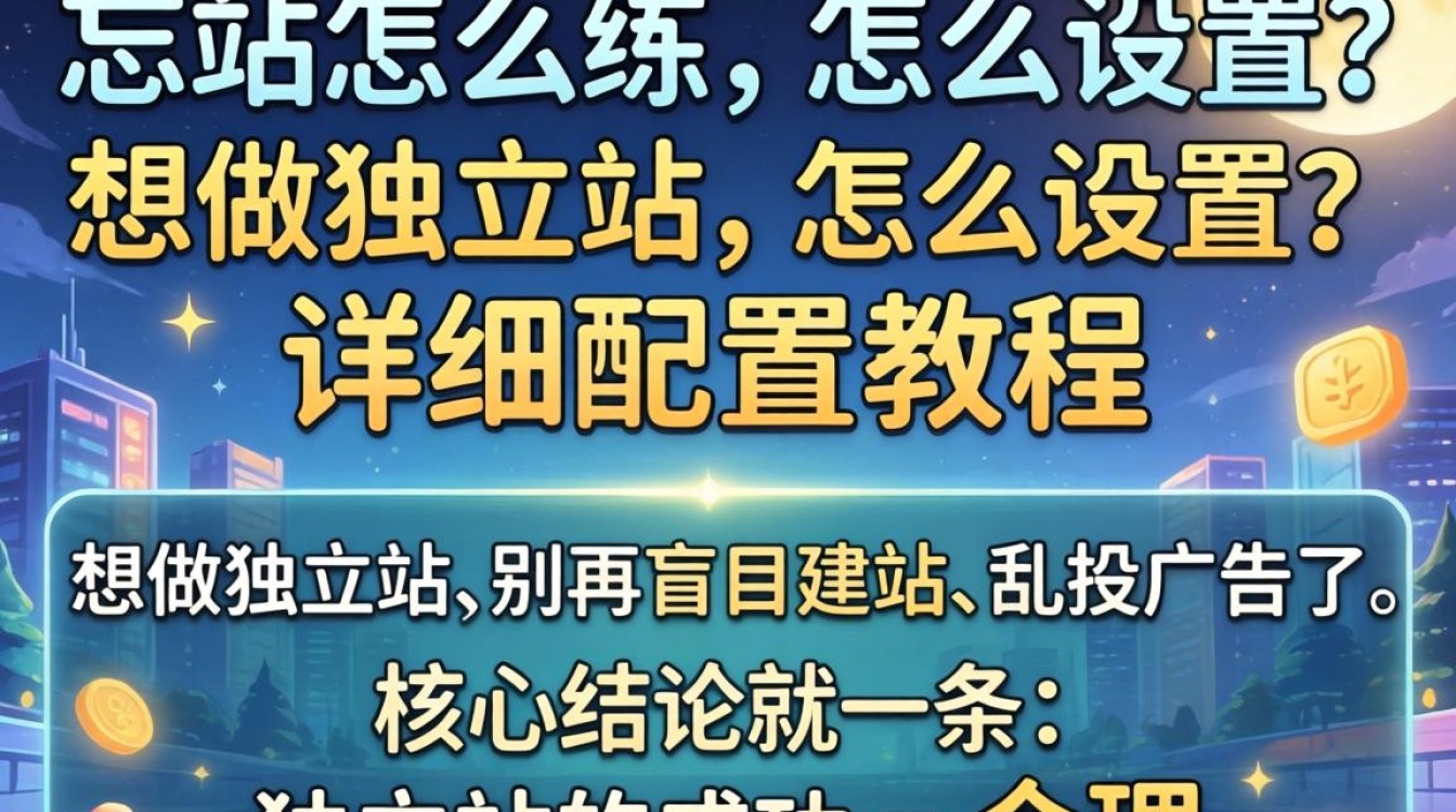 独立站怎么练 怎么设置?独立站建站配置教程详细步骤 独立站建站配置教程详细步骤