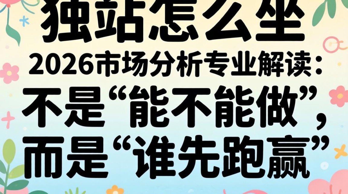 2026独立站运营策略与市场趋势分析