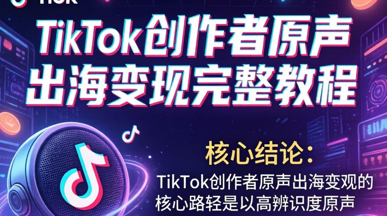 TikTok创作者如何靠原声出海变现
