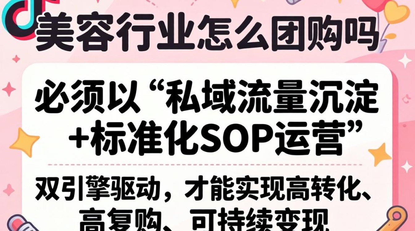 抖音美容团购引流与私域变现方法