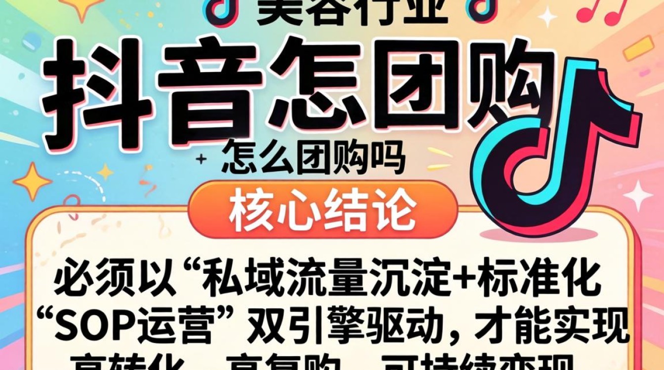 抖音美容团购引流与私域变现方法