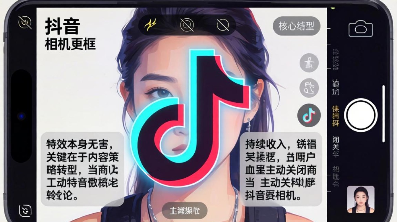 抖音的相机框特效怎么关