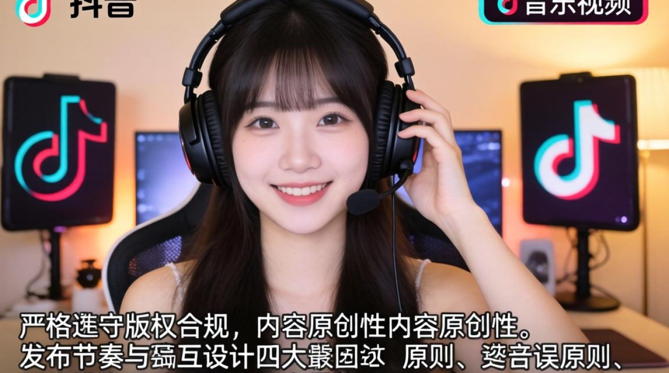 抖音纯音乐视频发布规则与防封技巧