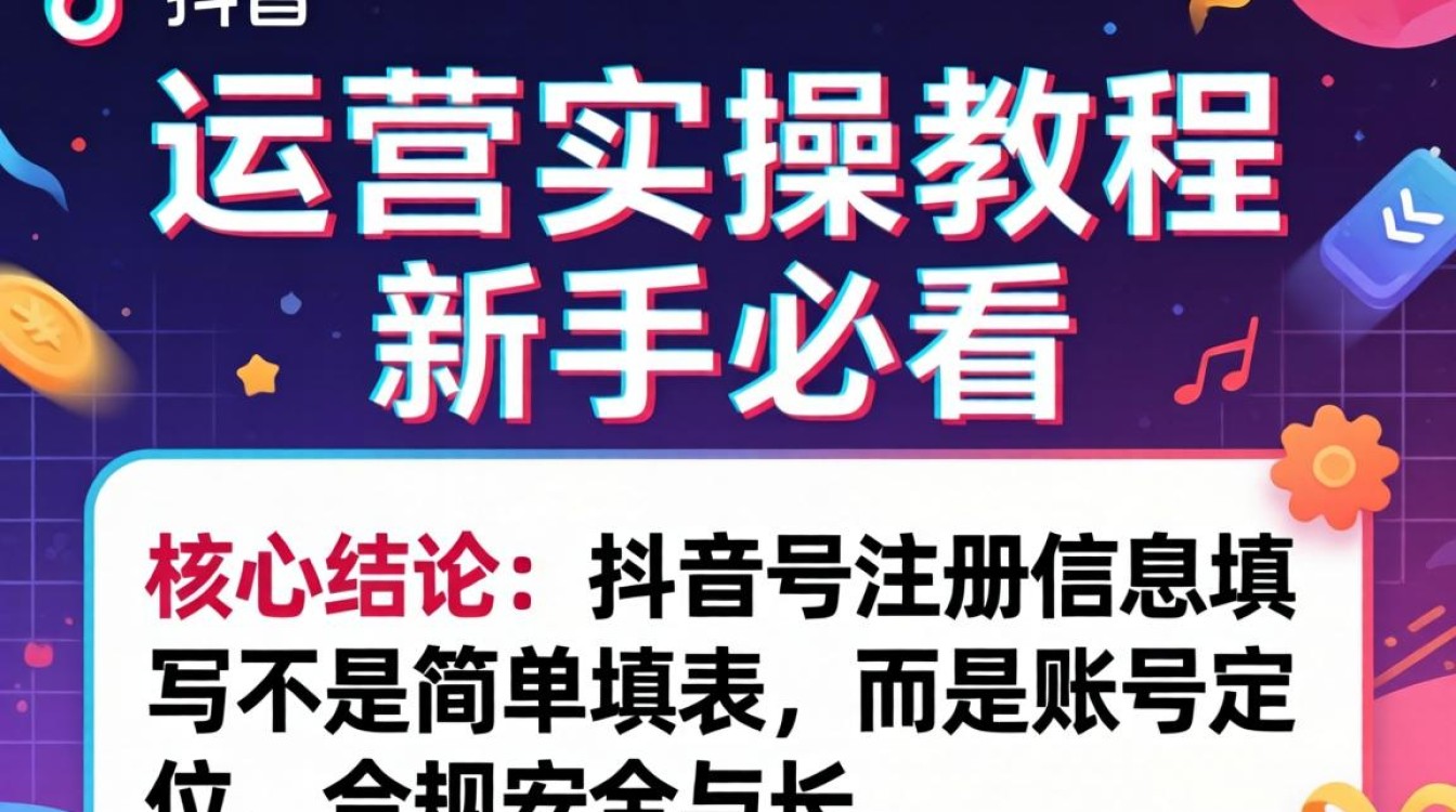 抖音号注册信息怎么填?新手必看注册填表实操教程 新手必看注册填表实操教程