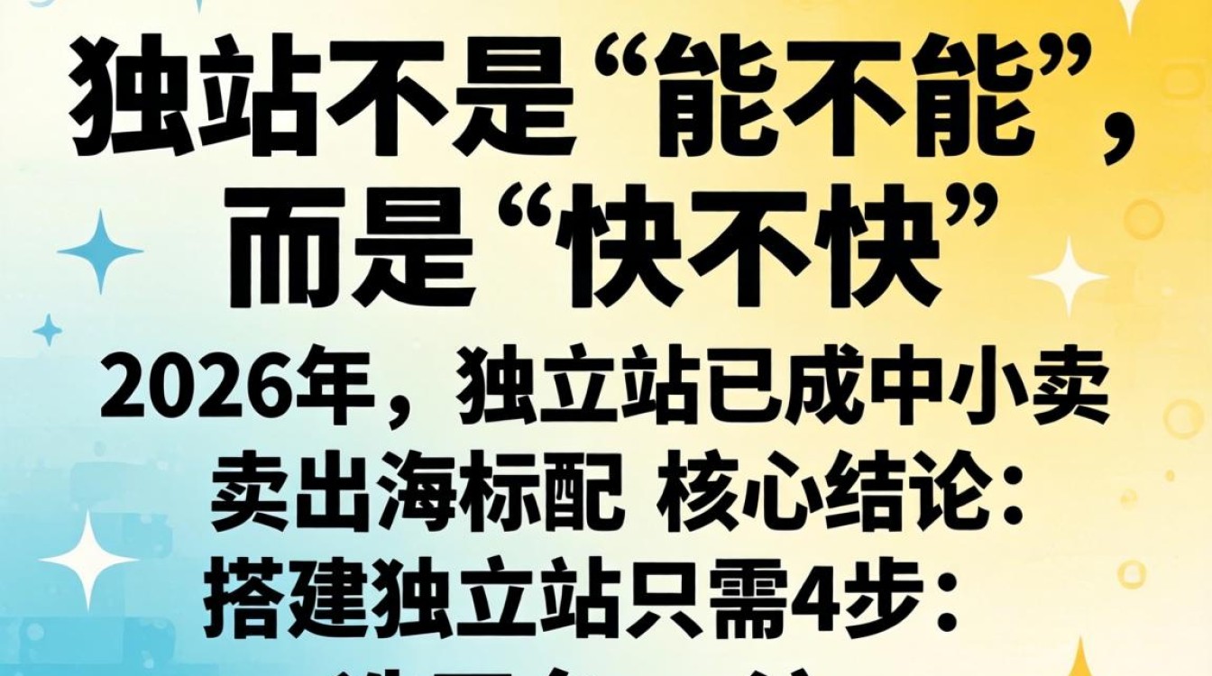 怎么搭独立站 怎么开通