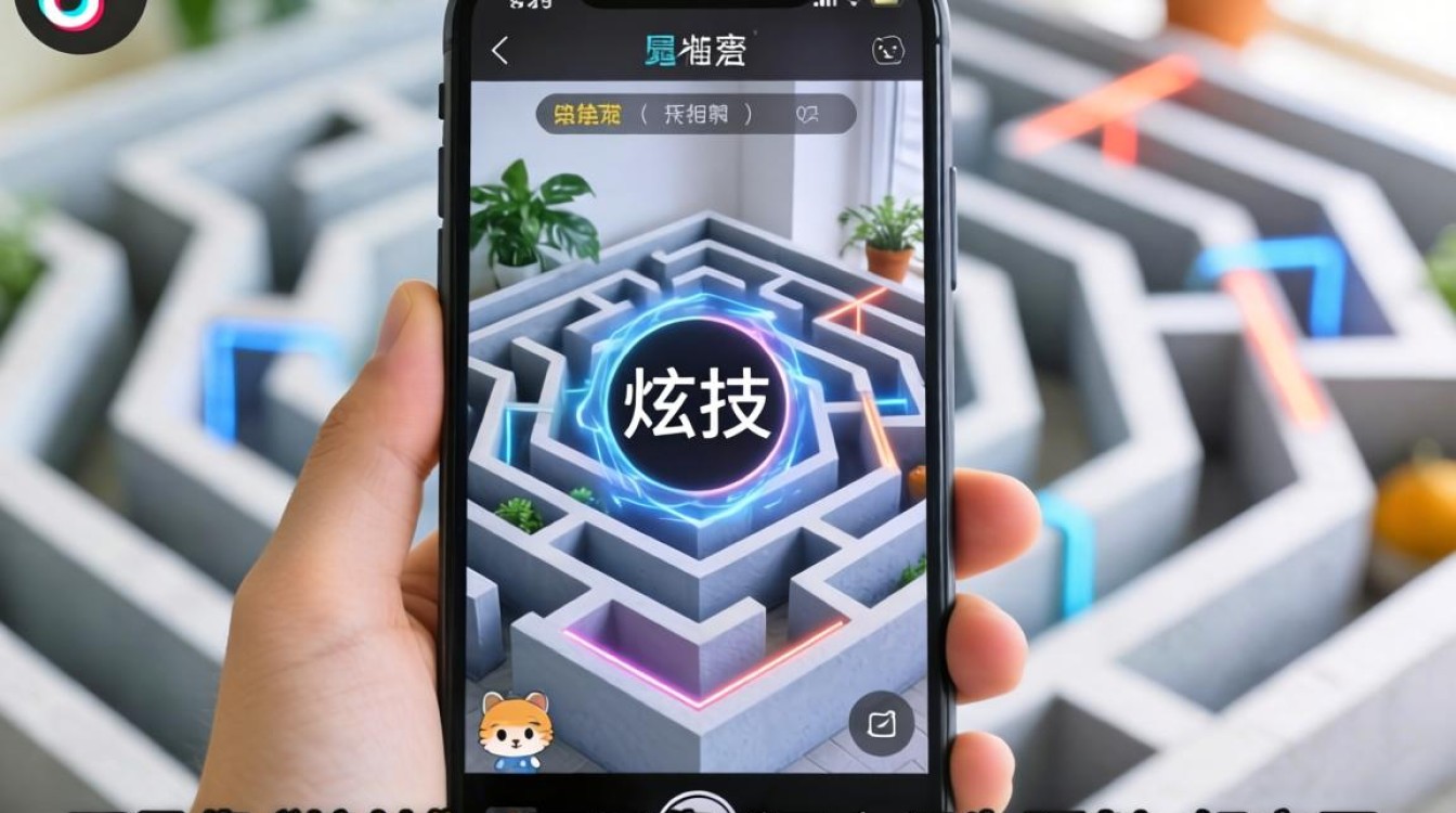 抖音迷宫特效怎么做