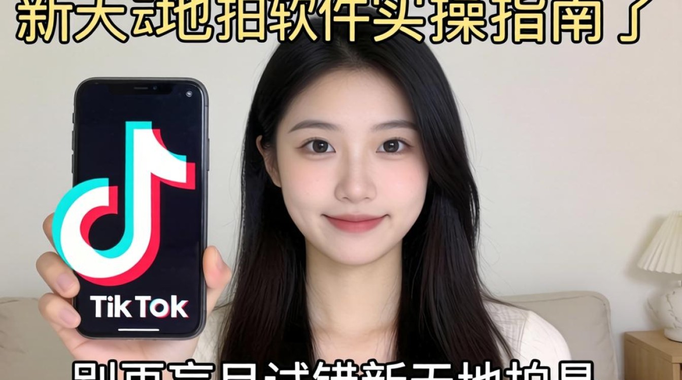 新手如何用新天地拍tiktok软件